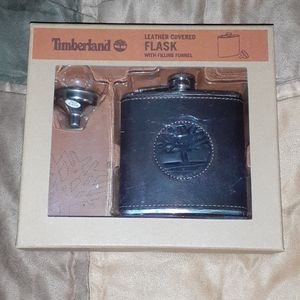 Leather flask